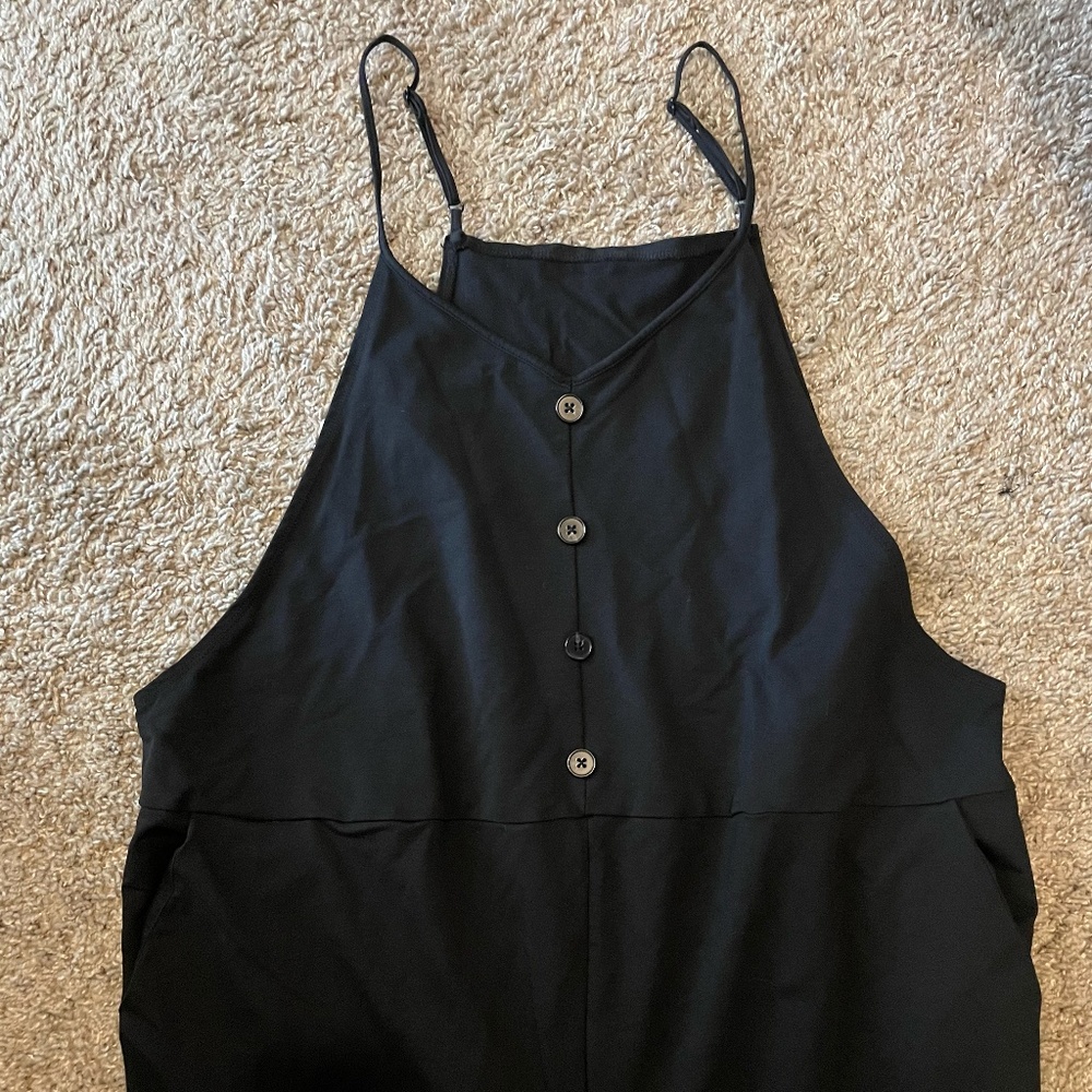 All Black Romper